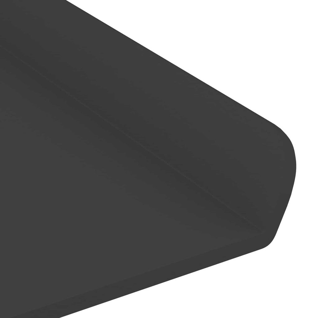 Schwebendes Regal 4 pcs Schwarz 40 x 8,5 x 2,5 cm Stahl