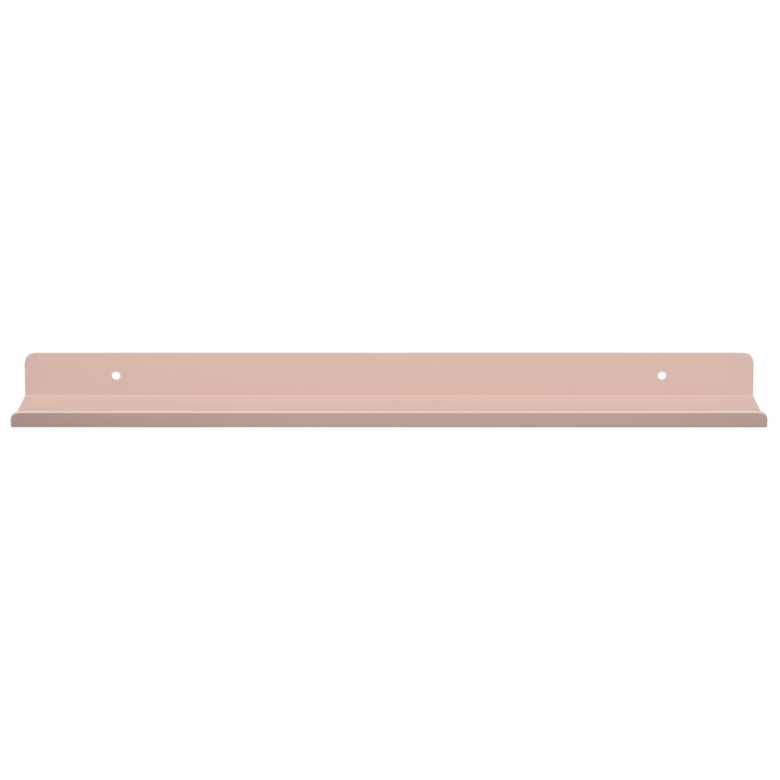 Schwebendes Regal 2 pcs Rosa 40 x 8,5 x 2,5 cm Stahl