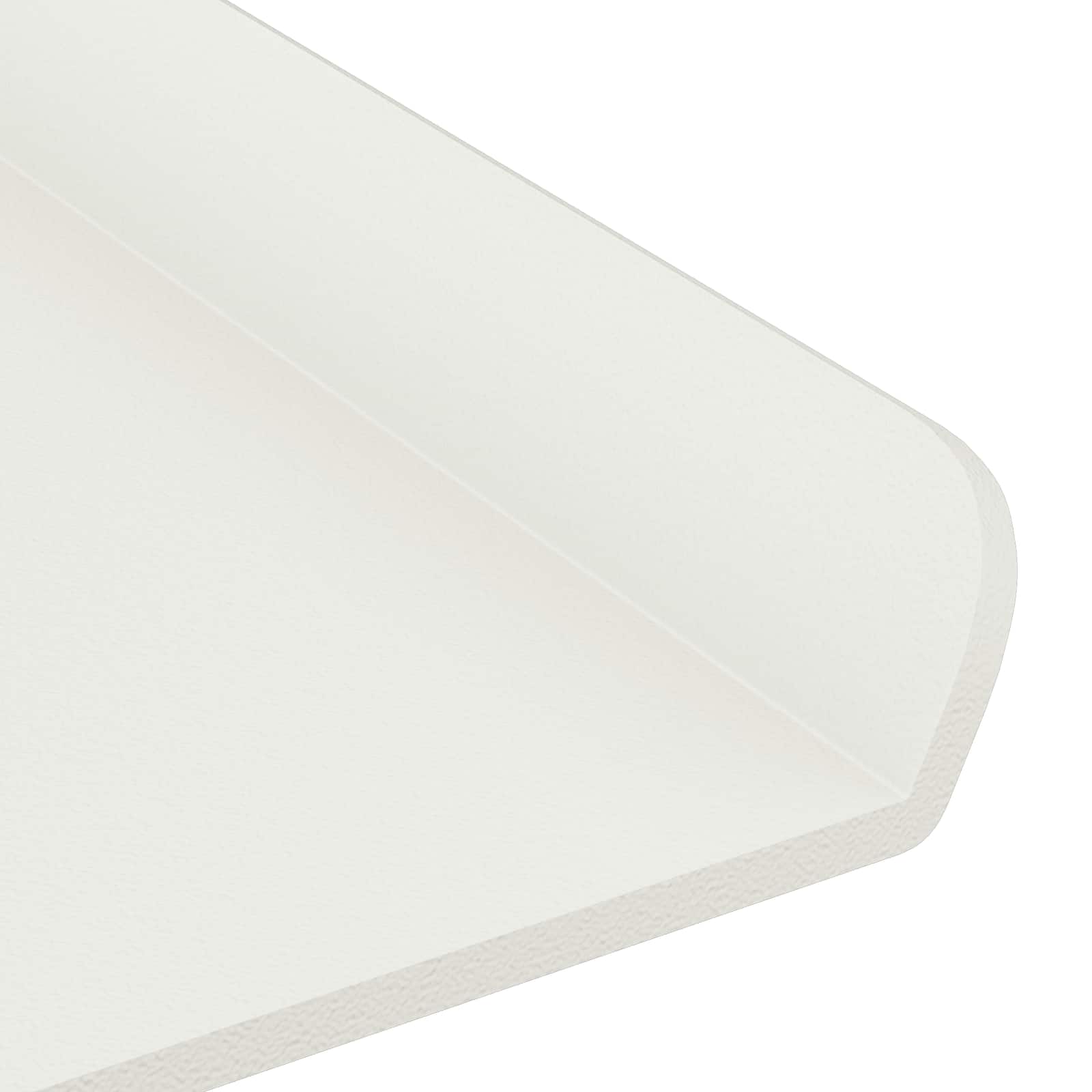 Schwebendes Regal 4 pcs Weiß 60 x 8,5 x 2,5 cm Stahl