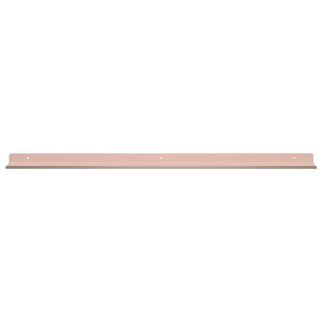 Schwebendes Regal Wandhalterung 2 pcs Rosa 80 x 9 x 2,5 cm