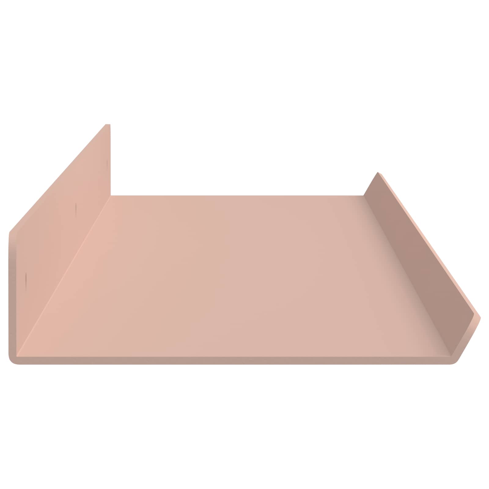 Schwebendes Regal Wandhalterung 2 pcs Rosa 80 x 9 x 2,5 cm
