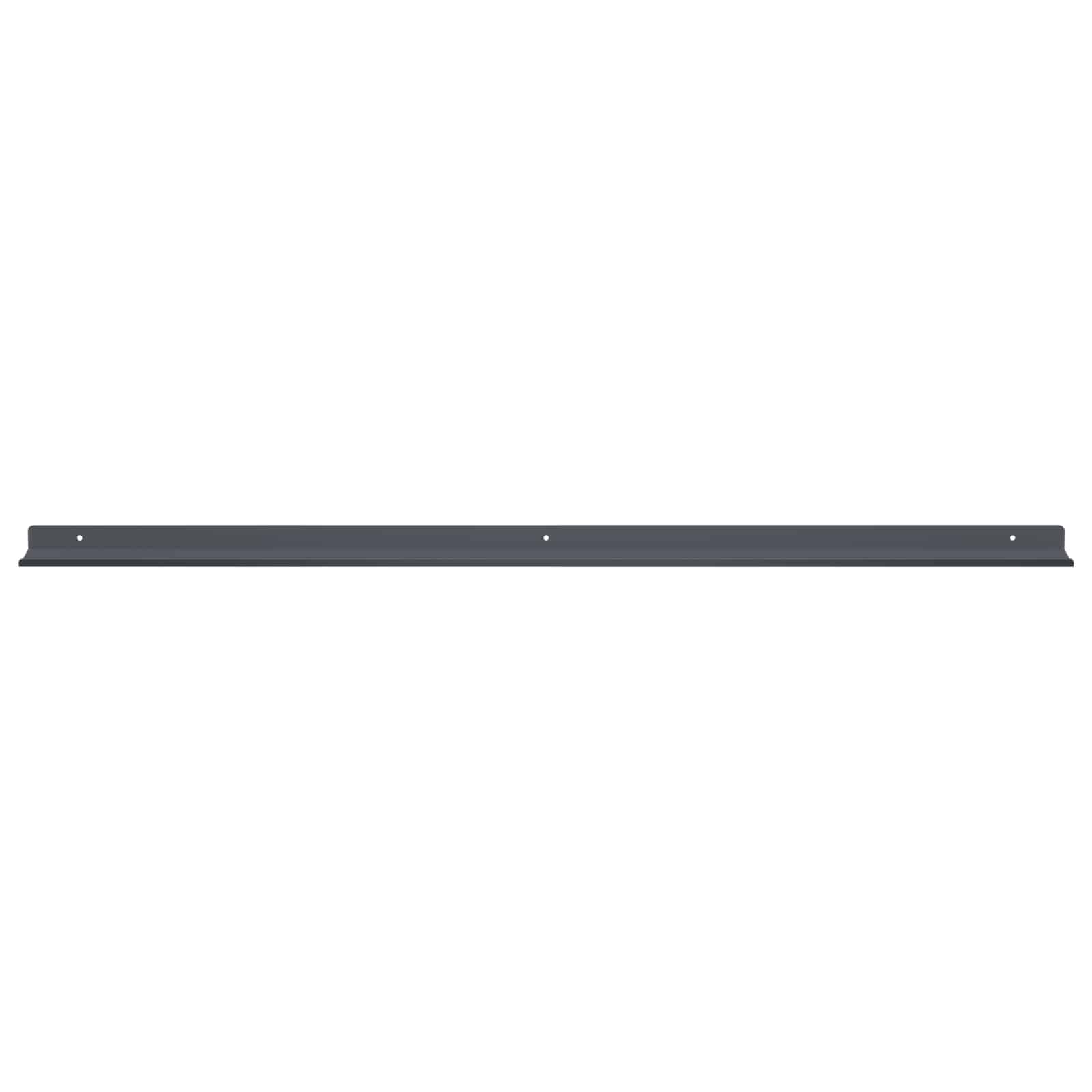Schwebendes Regal 4 pcs Anthrazit 100 x 9 x 2,5 cm Stahl