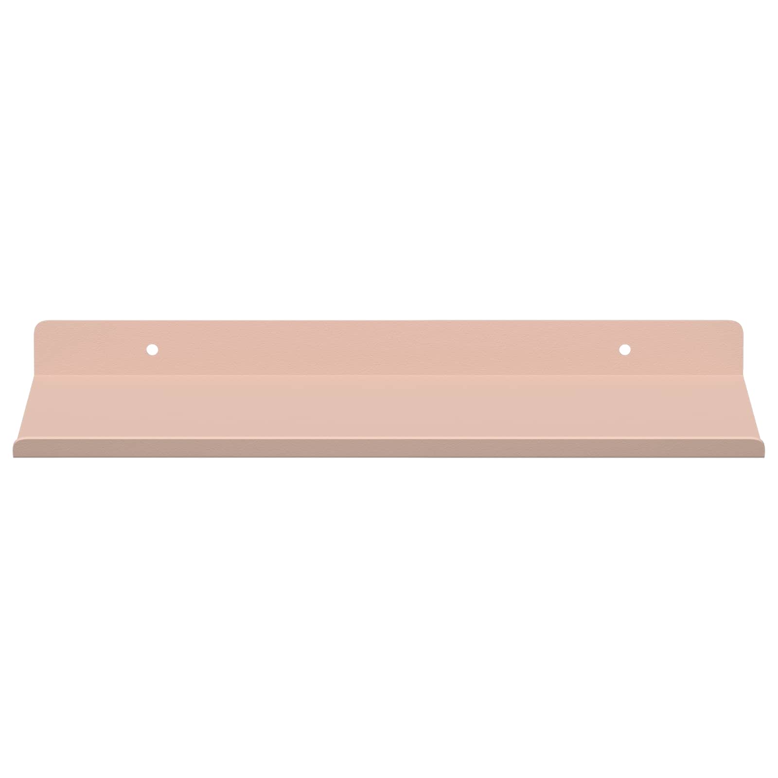 Schwebendes Regal 2 pcs Rosa 30 x 18 x 2,5 cm Stahl