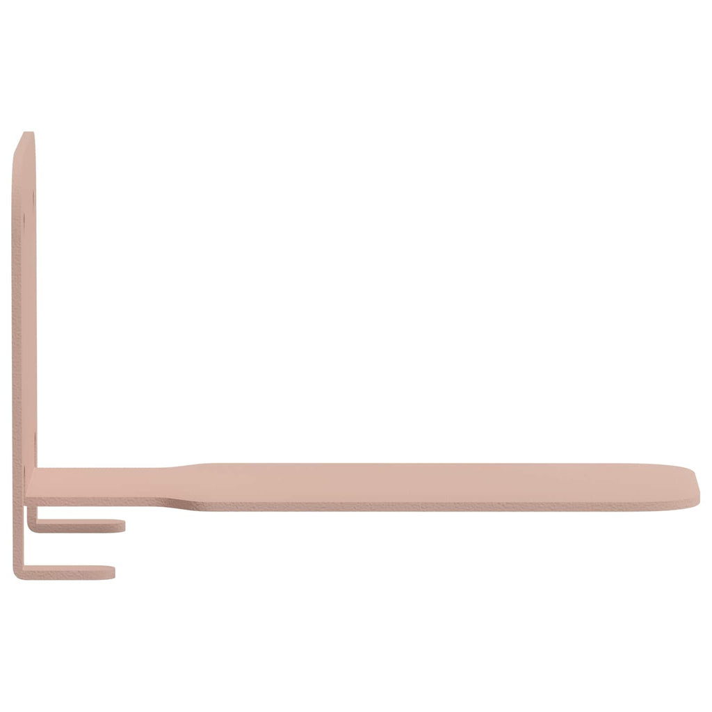 Schwebendes Regal mit Regal 4 pcs Rosa 6 x 10,8 x 6,6 cm