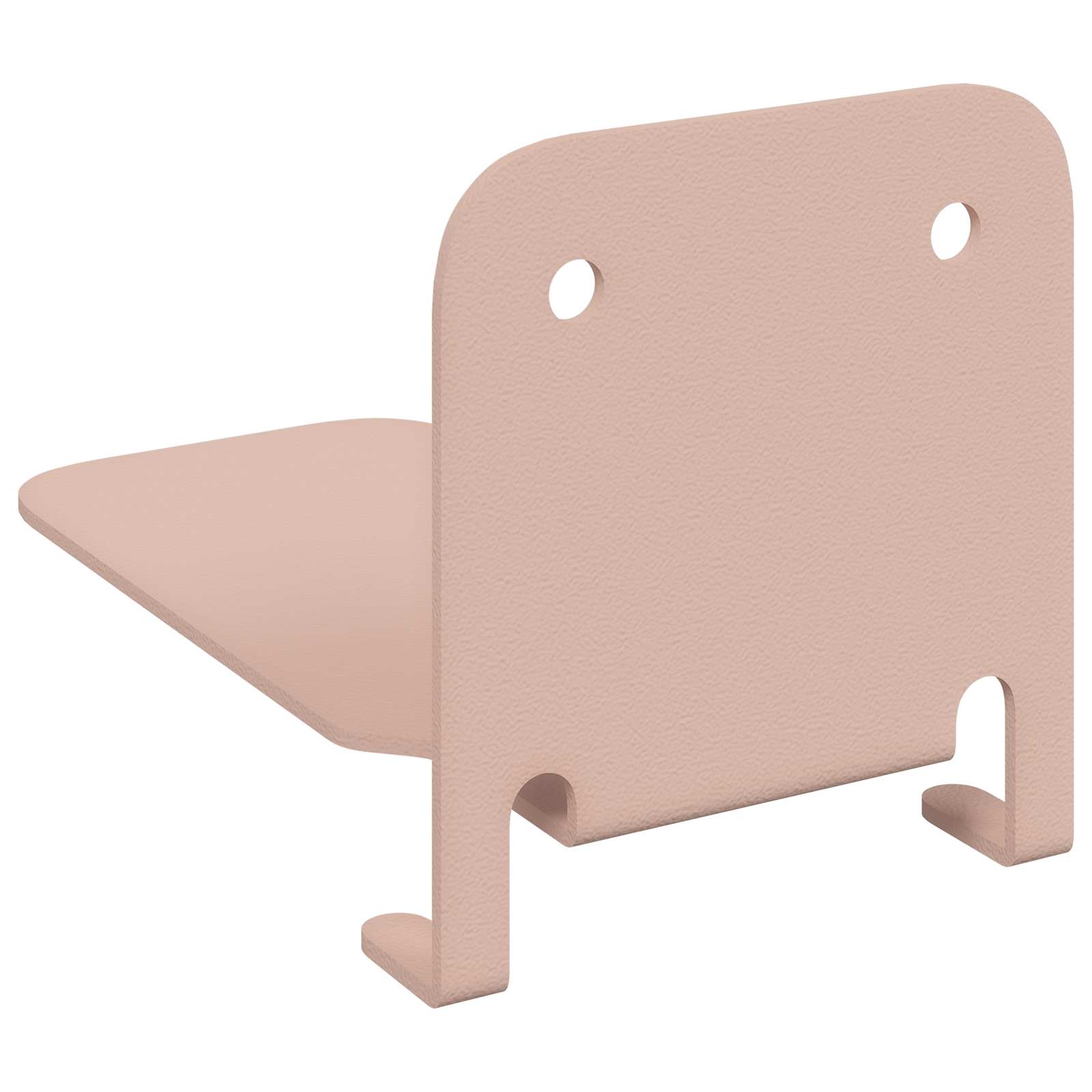Schwebendes Regal mit Regal 8 pcs Rosa 6 x 10,8 x 6,6 cm