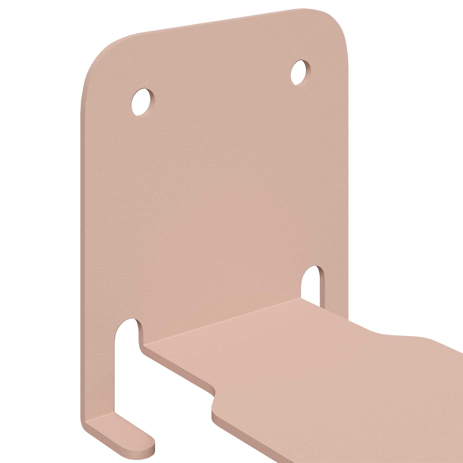Schwebendes Regal mit Regal 24 pcs Rosa 6 x 10,8 x 6,6 cm