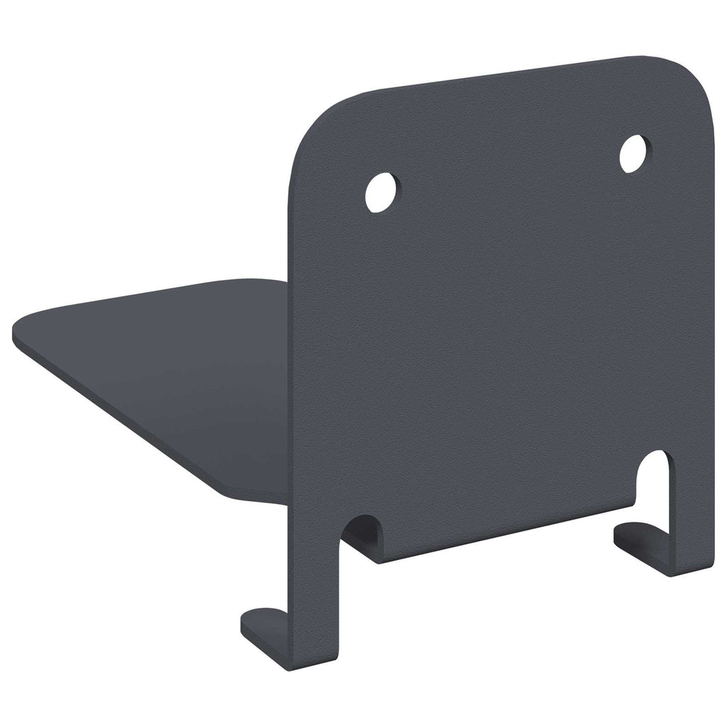 Schwebendes Regal mit Regal 4 pcs Anthrazit 6 x 10,8 x 6,6 cm