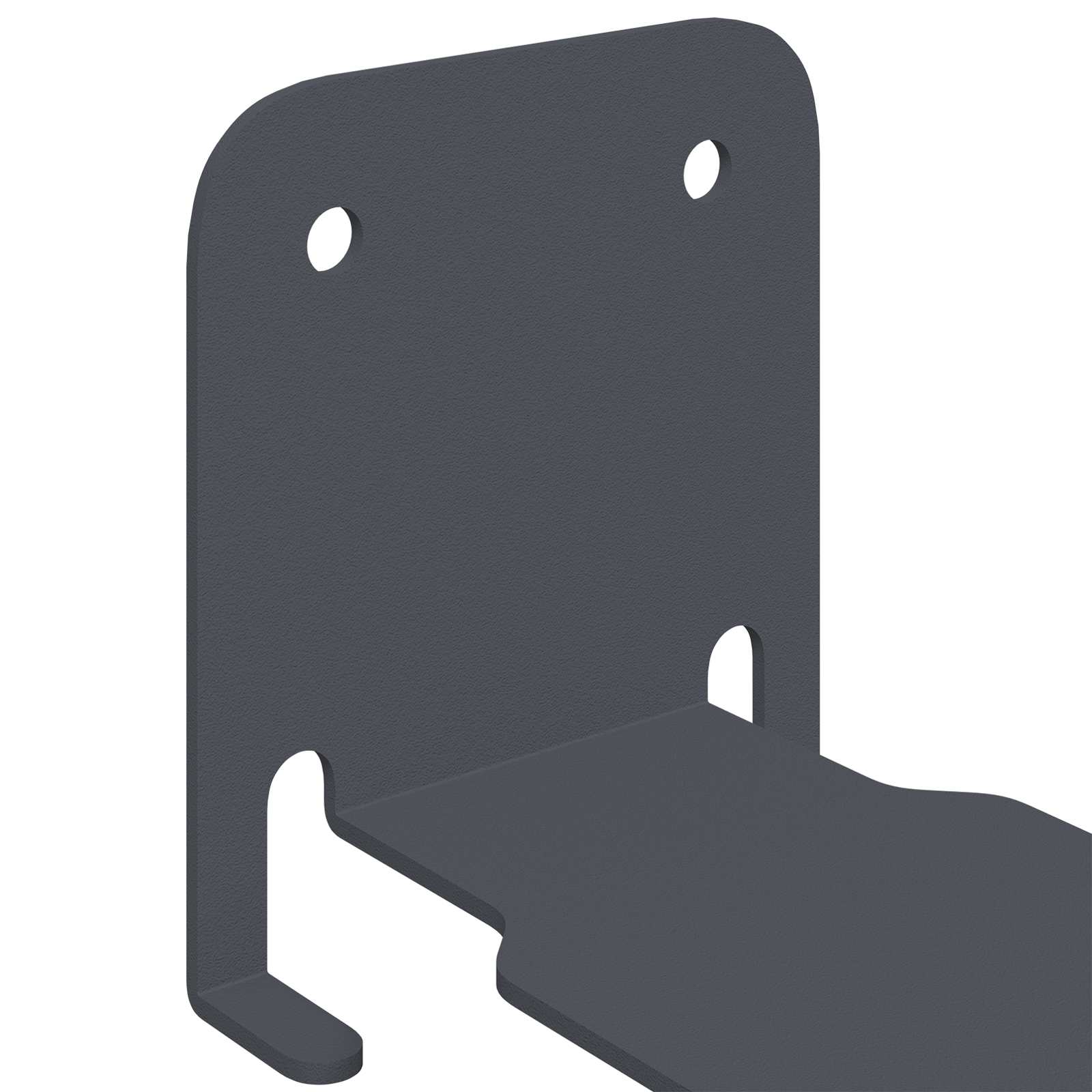 Schwebendes Regal mit Regal 8 pcs Anthrazit 6 x 10,8 x 6,6 cm
