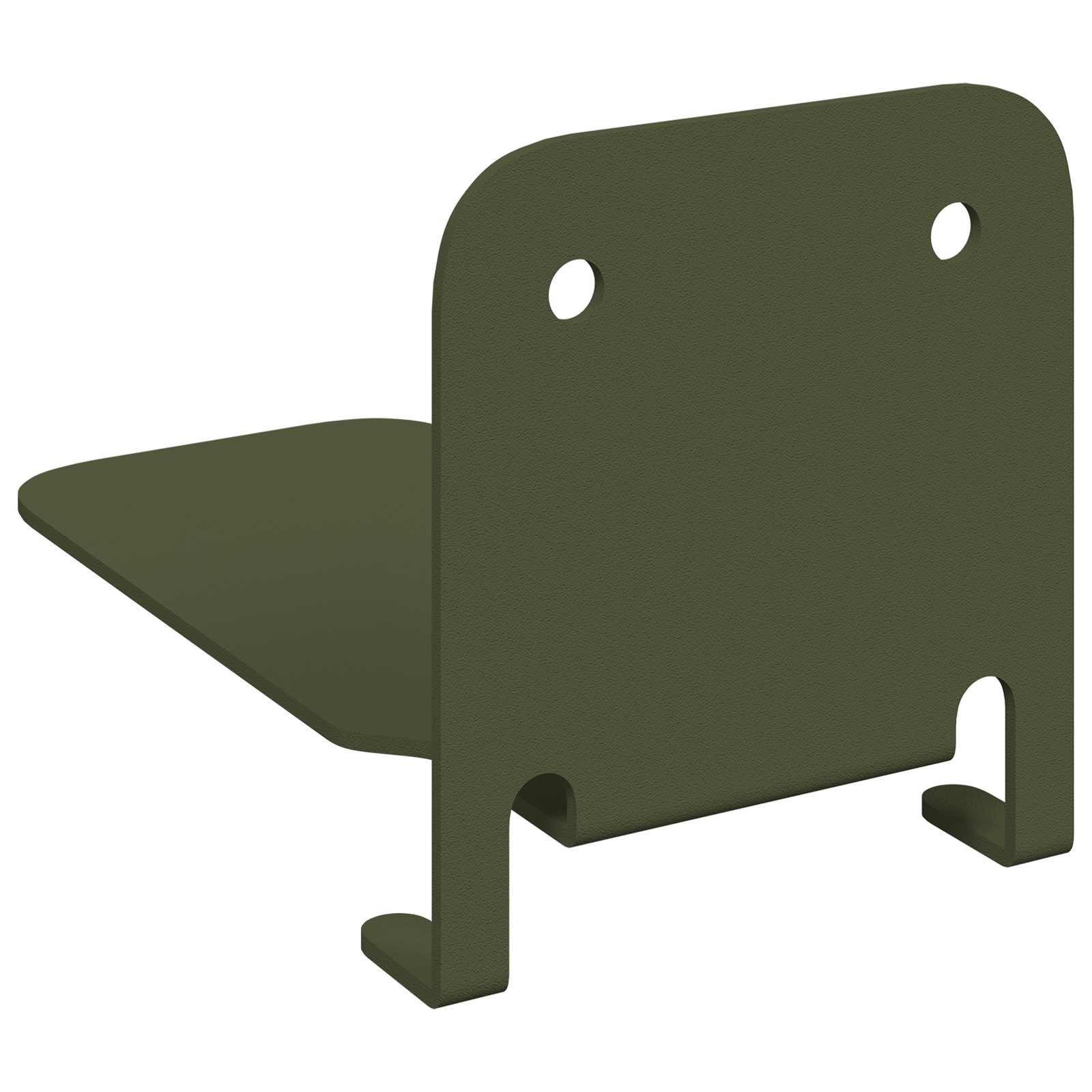 Schwebendes Regal mit Regal 8 pcs Olive Grün 6 x 10,8 x 6,6 cm
