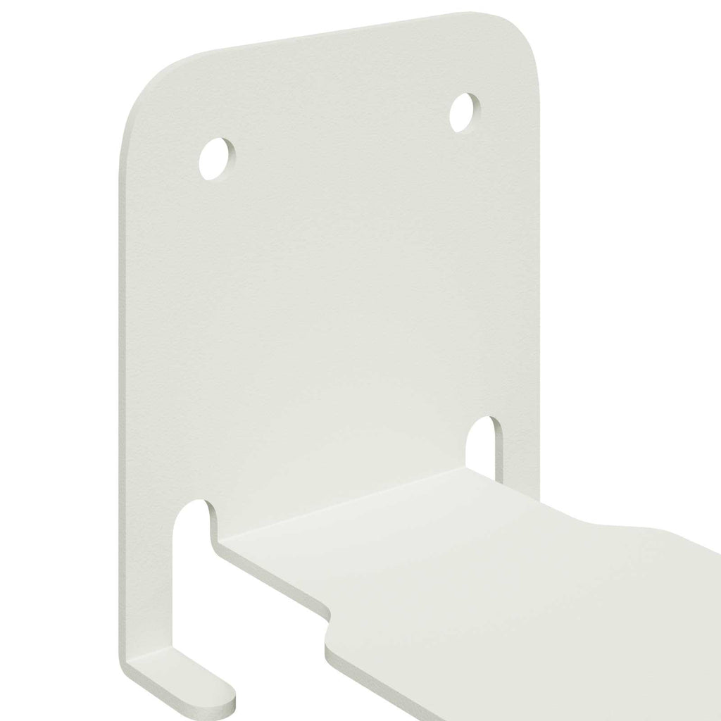 Schwebendes Regal mit Regal 8 pcs Weiß 6 x 10,8 x 6,6 cm