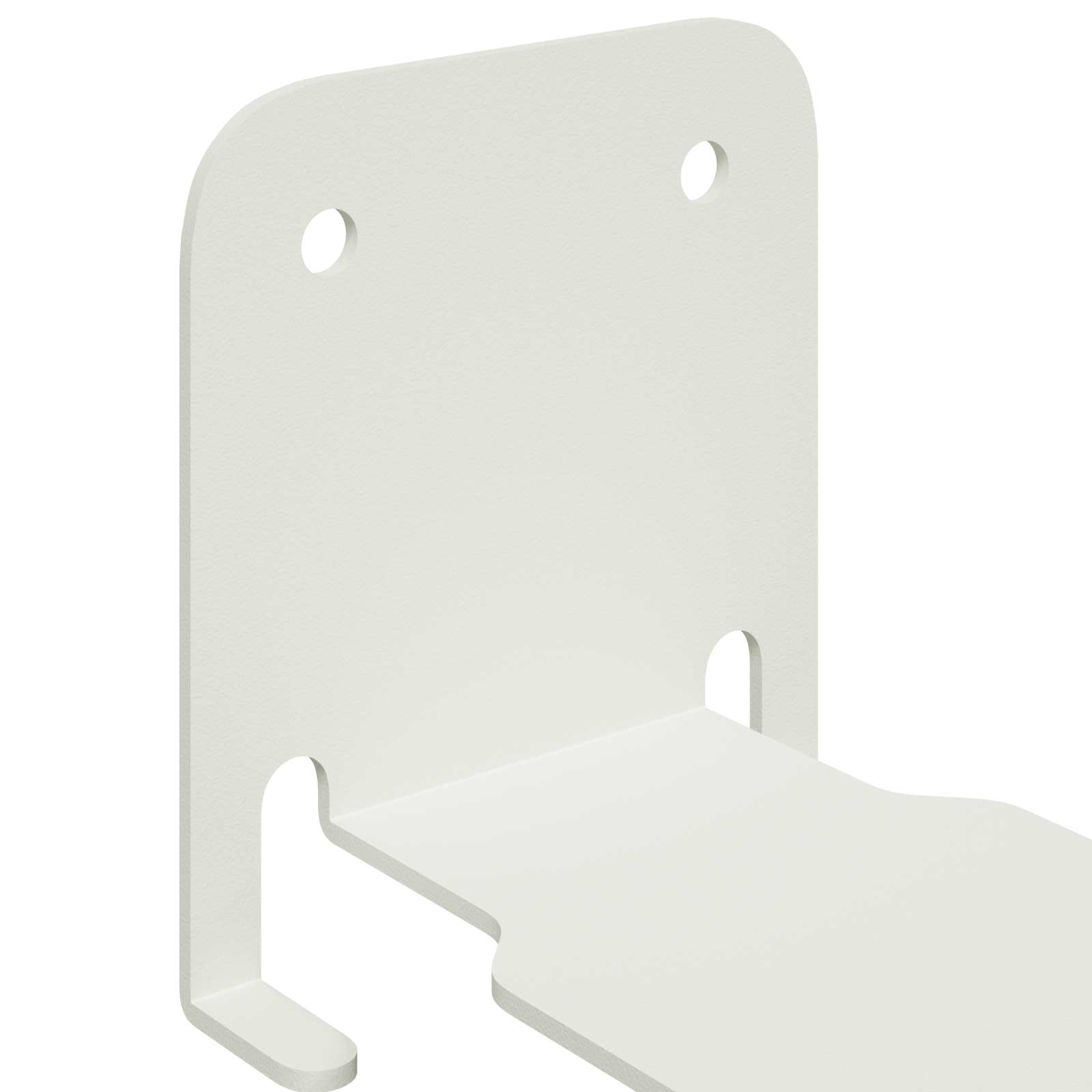 Schwebendes Regal mit Regal 8 pcs Weiß 6 x 10,8 x 6,6 cm