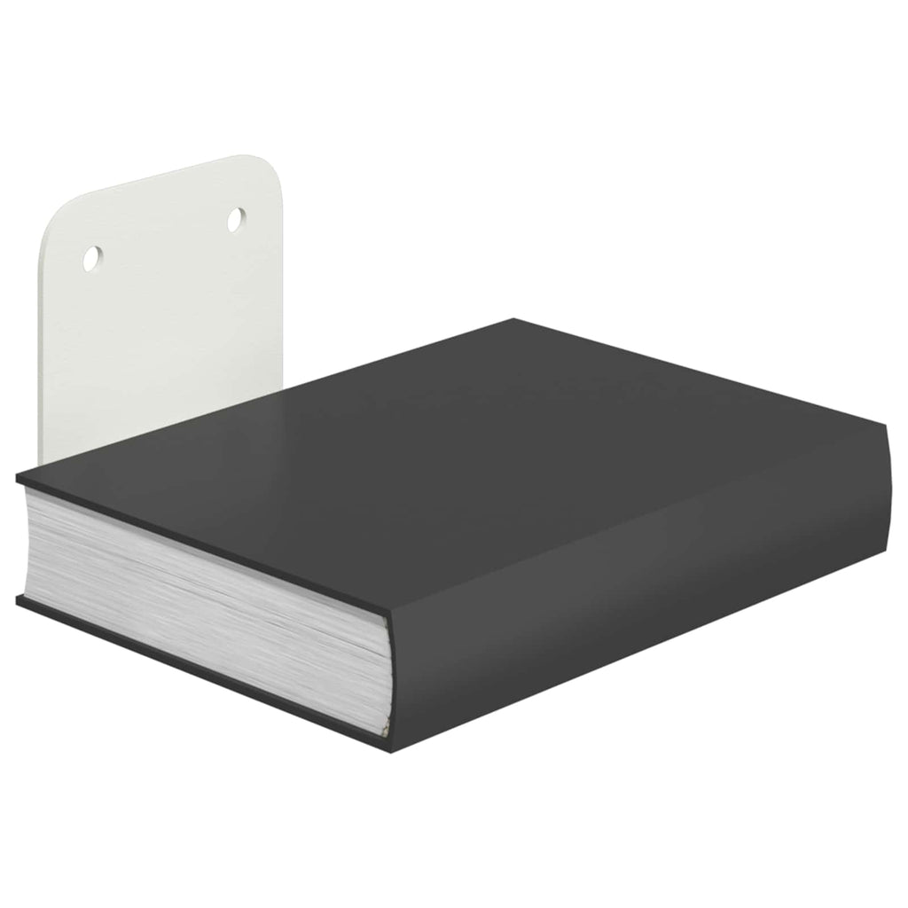 Schwebendes Regal mit Regal 24 pcs Weiß 6 x 10,8 x 6,6 cm