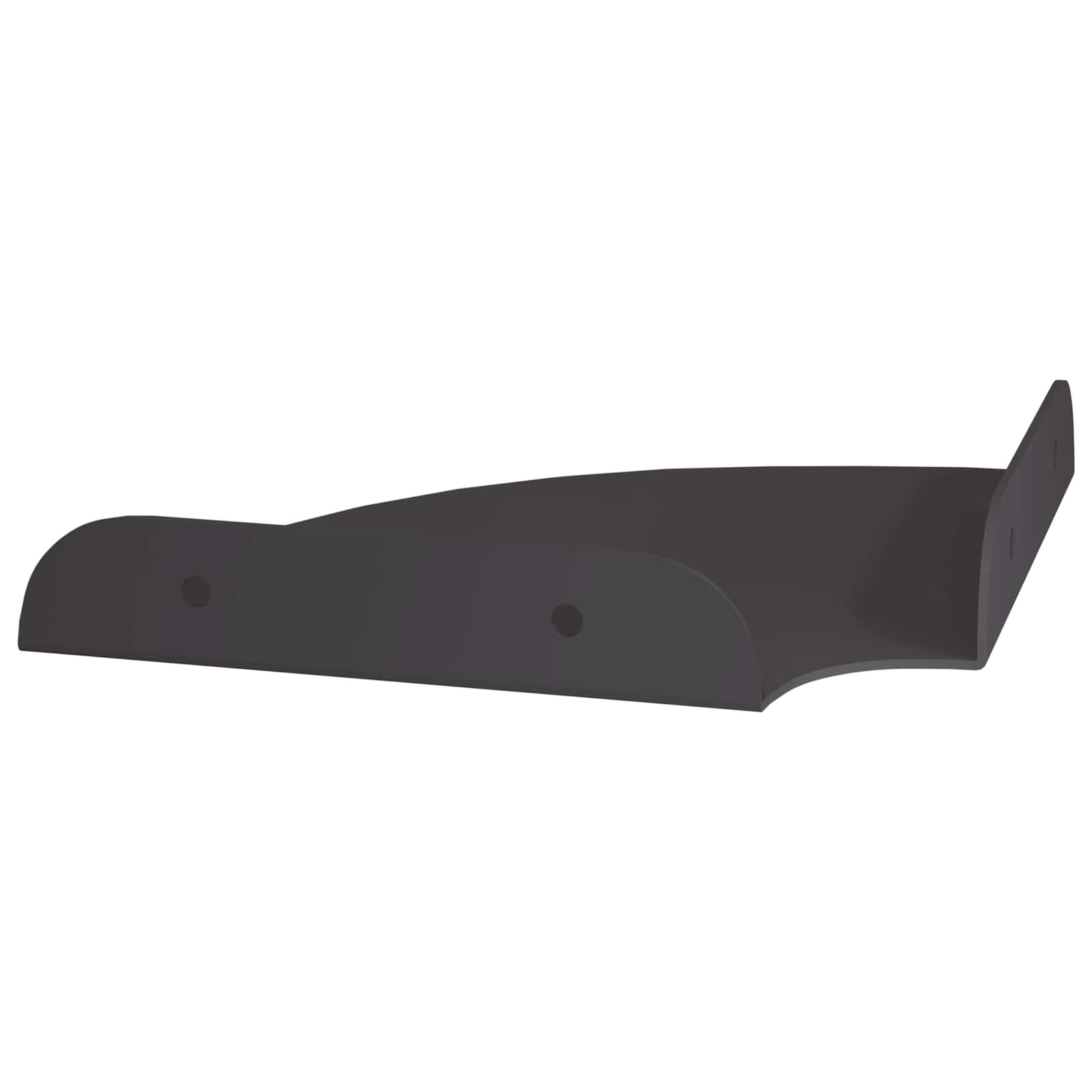 Schwebendes Regal mit Regal 4 pcs Schwarz 15 x 15 x 2 cm