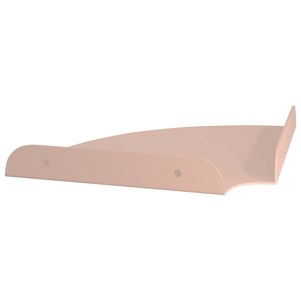 Schwebendes Regal mit Regal 4 pcs Rosa 15 x 15 x 2 cm