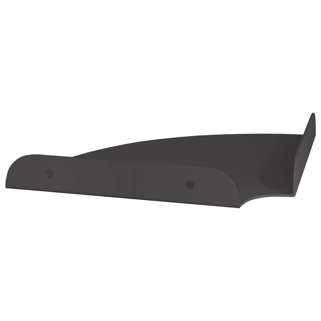 Schwebendes Regal mit Regal 2 pcs Schwarz 18 x 18 x 2 cm