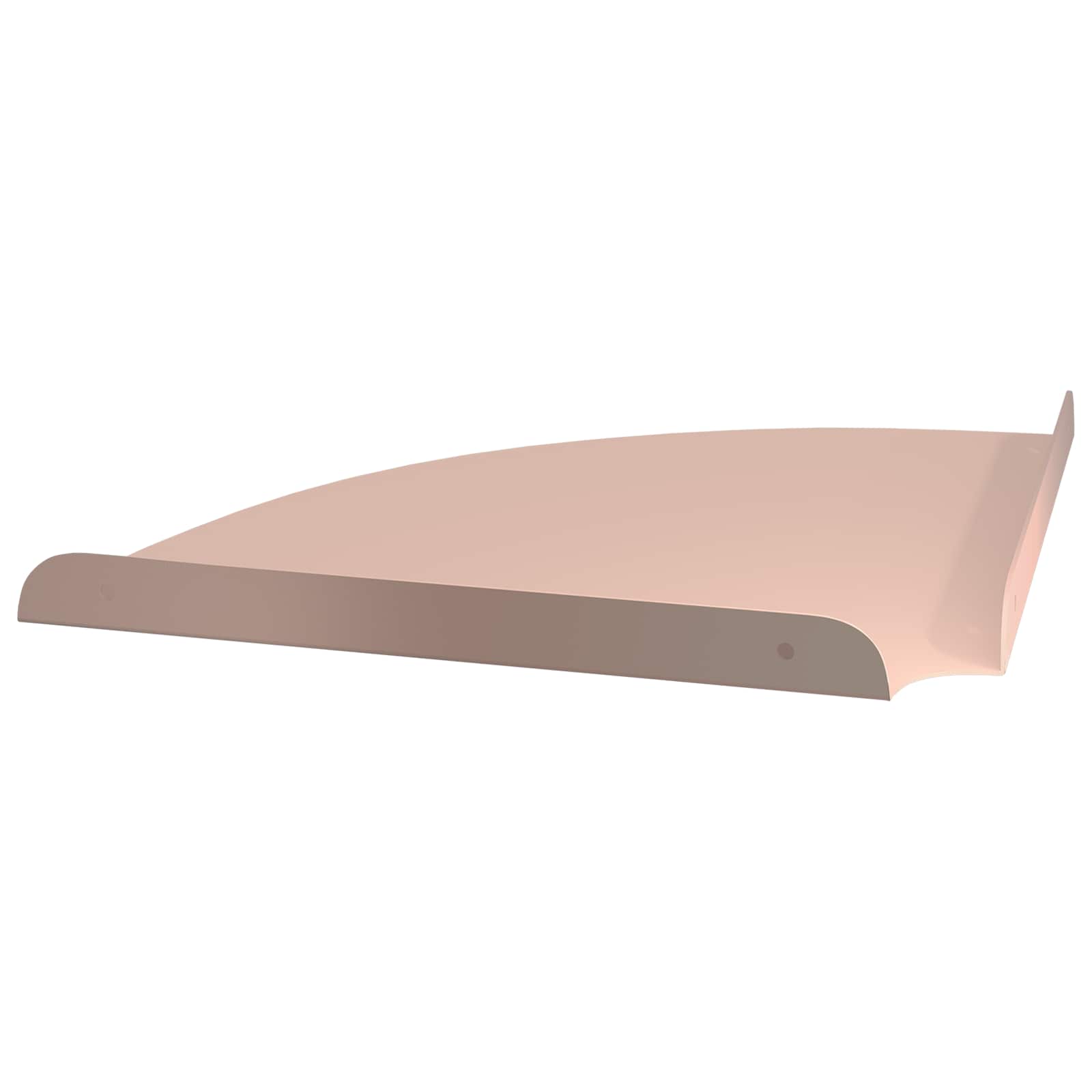 Schwebendes Regal mit Regal 2 pcs Rosa 30 x 30 x 2 cm