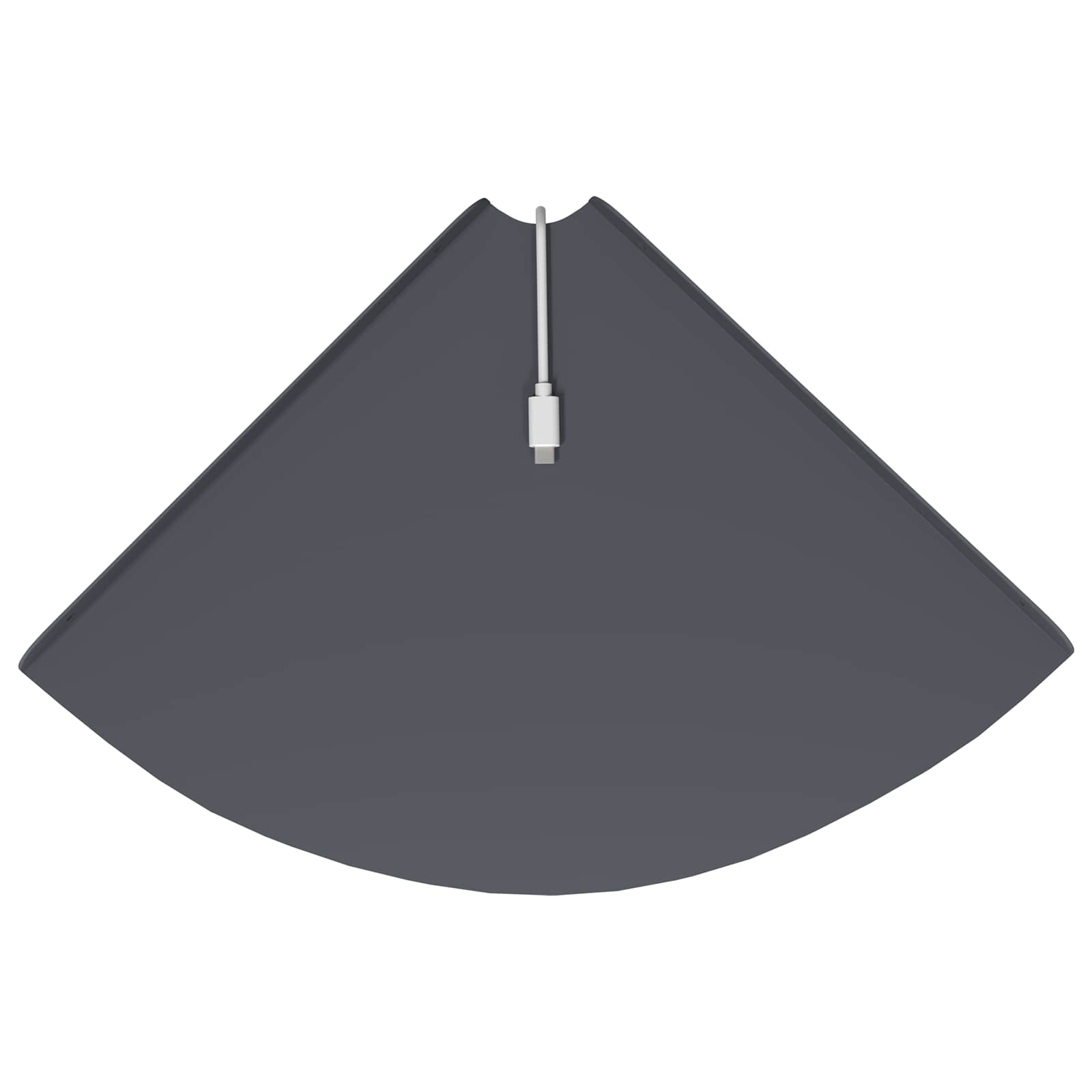 Schwebendes Regal mit Regal 2 pcs Anthrazit 30 x 30 x 2 cm