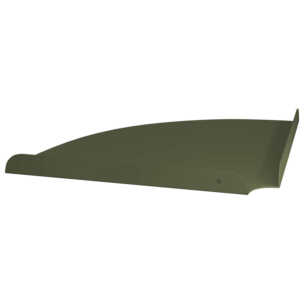Schwebendes Regal mit Regal 2 pcs Olive Grün 30 x 30 x 2 cm