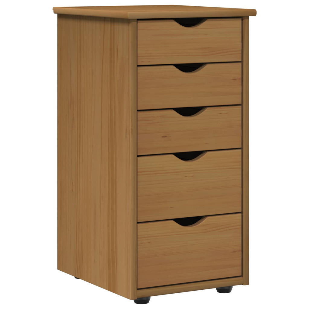 Schrank Honigbraun 34 x 39 x 61,5 cm Massivholz Kiefer