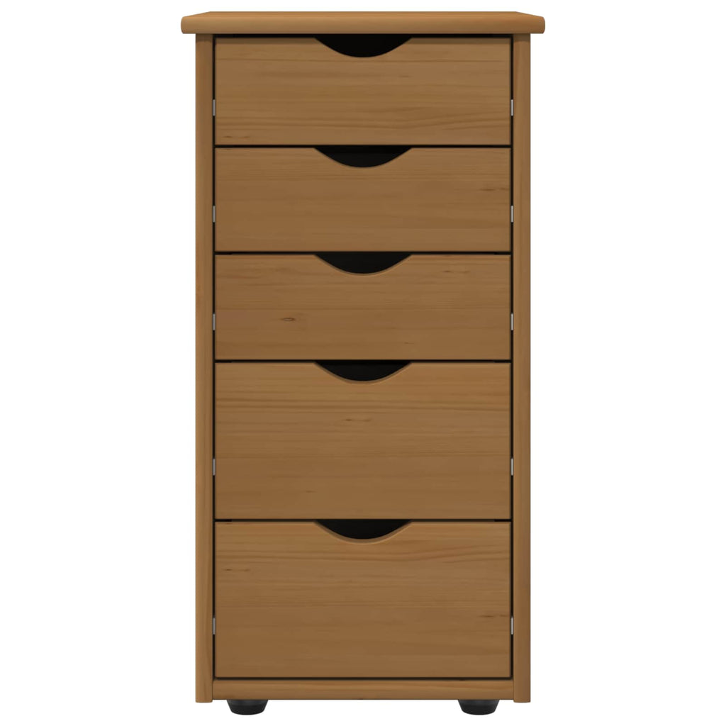 Schrank Honigbraun 34 x 39 x 61,5 cm Massivholz Kiefer