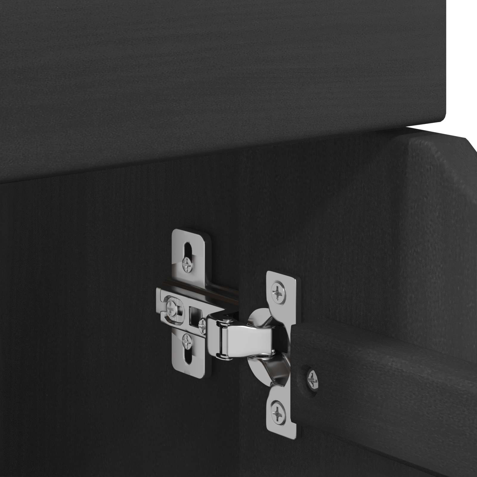 Rollschrank Mit Rad Grau 63,5 x 39 x 65,5 cm Massivholz Kiefer