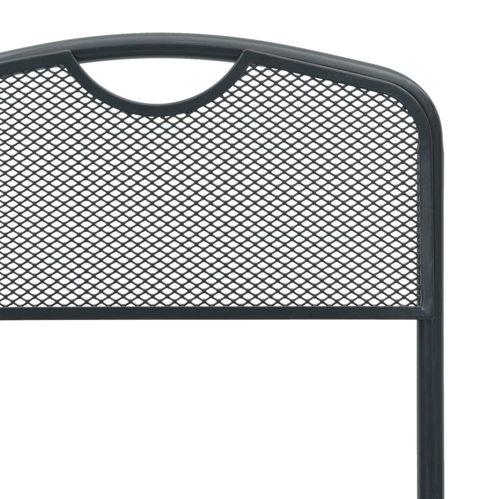 Gartenstühle 2 pcs Anthrazit 52,5 x 46 x 82 cm Eisen