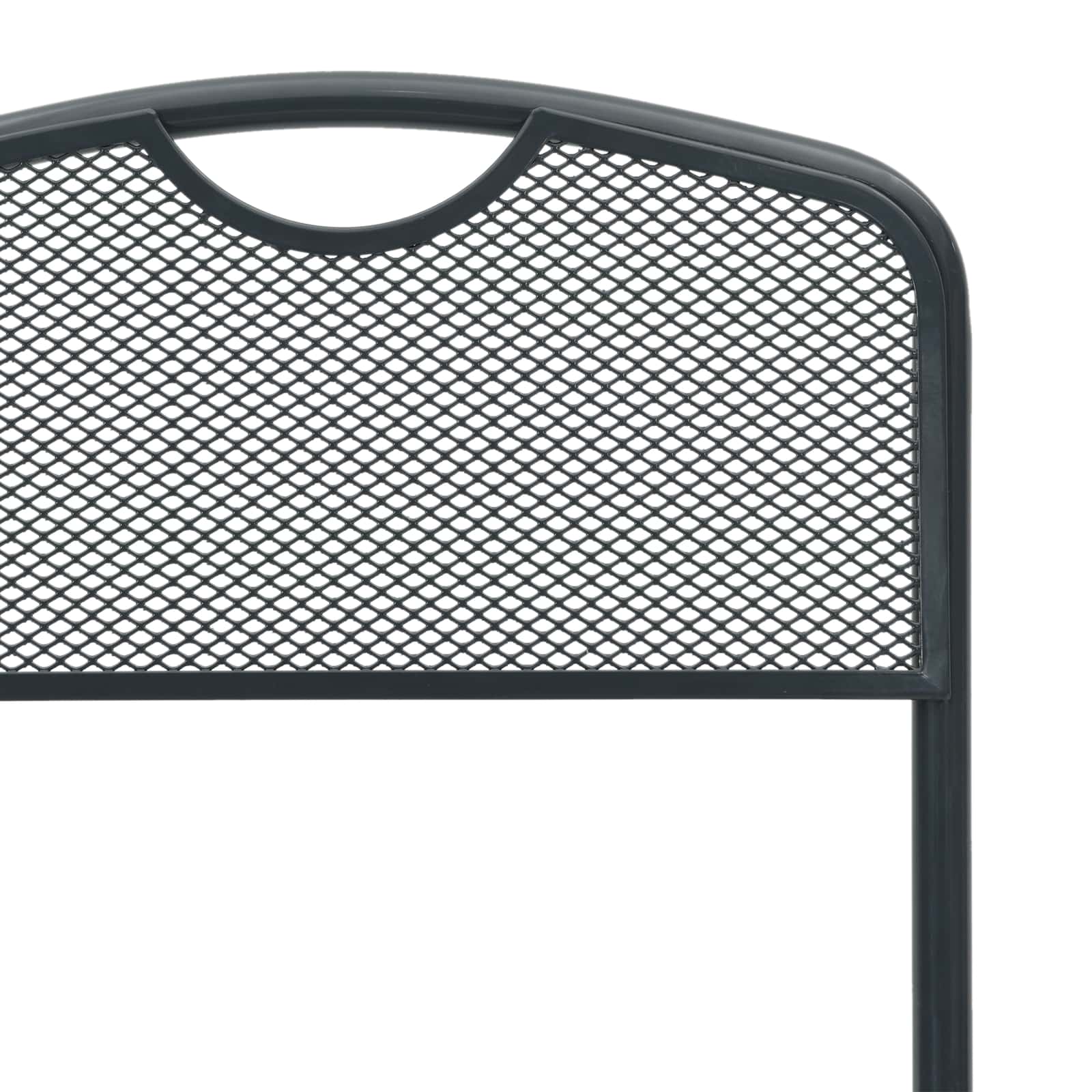 Gartenstühle 2 pcs Anthrazit 52,5 x 46 x 82 cm Eisen