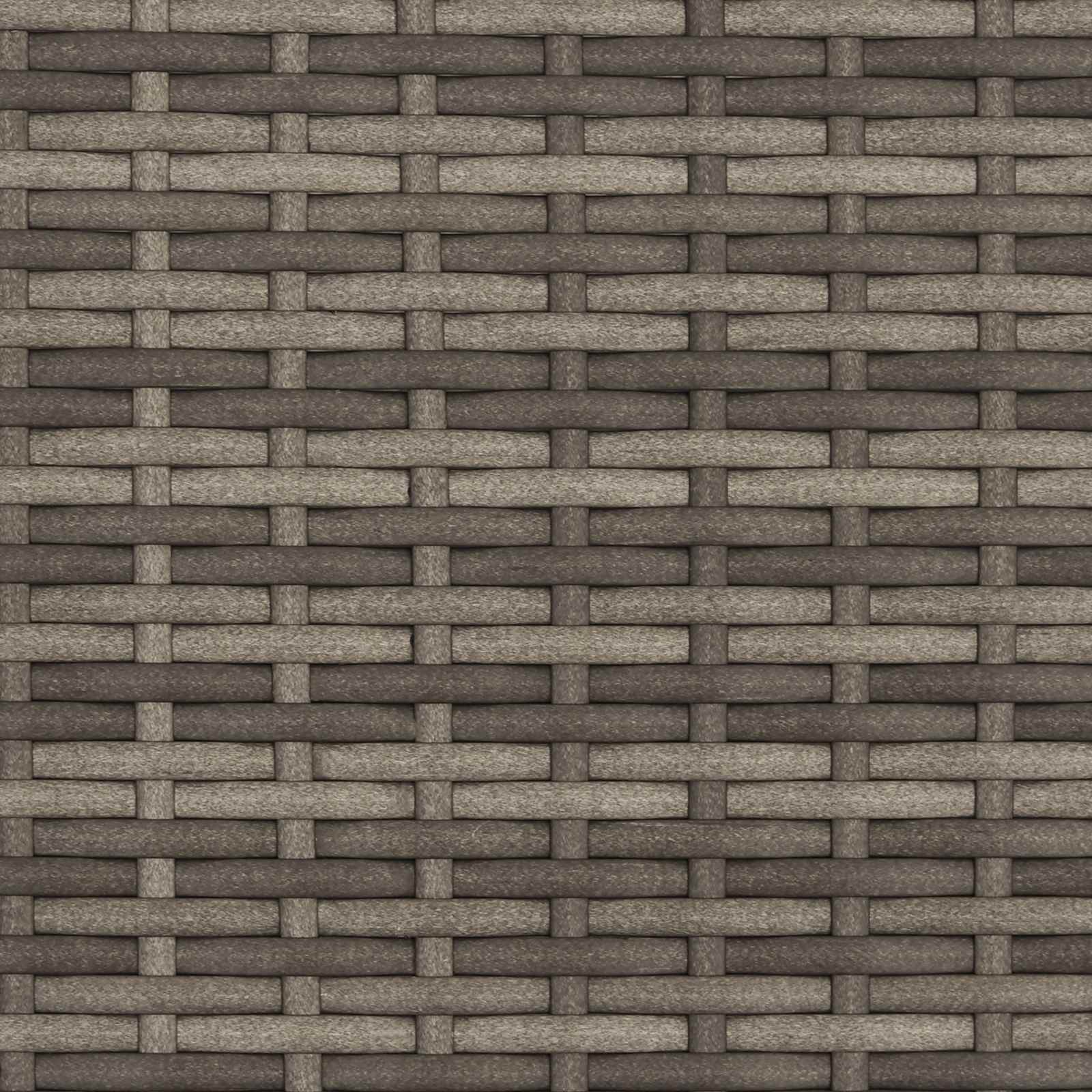 Gartenstuhl 2 pcs Grau und Dunkelgrau 56 x 60 x 112 cm