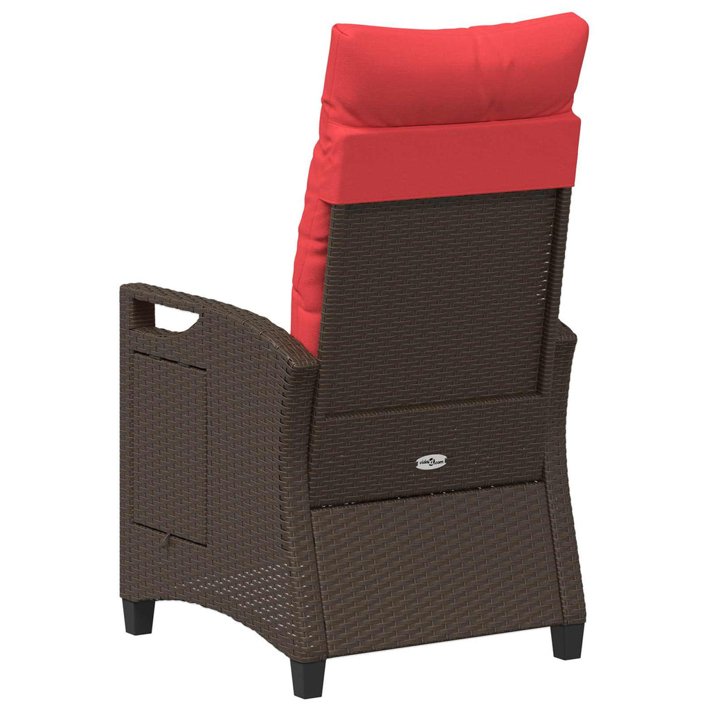 Verstellbarer Gartenstuhl 56 x 60 x 112 cm Stahl