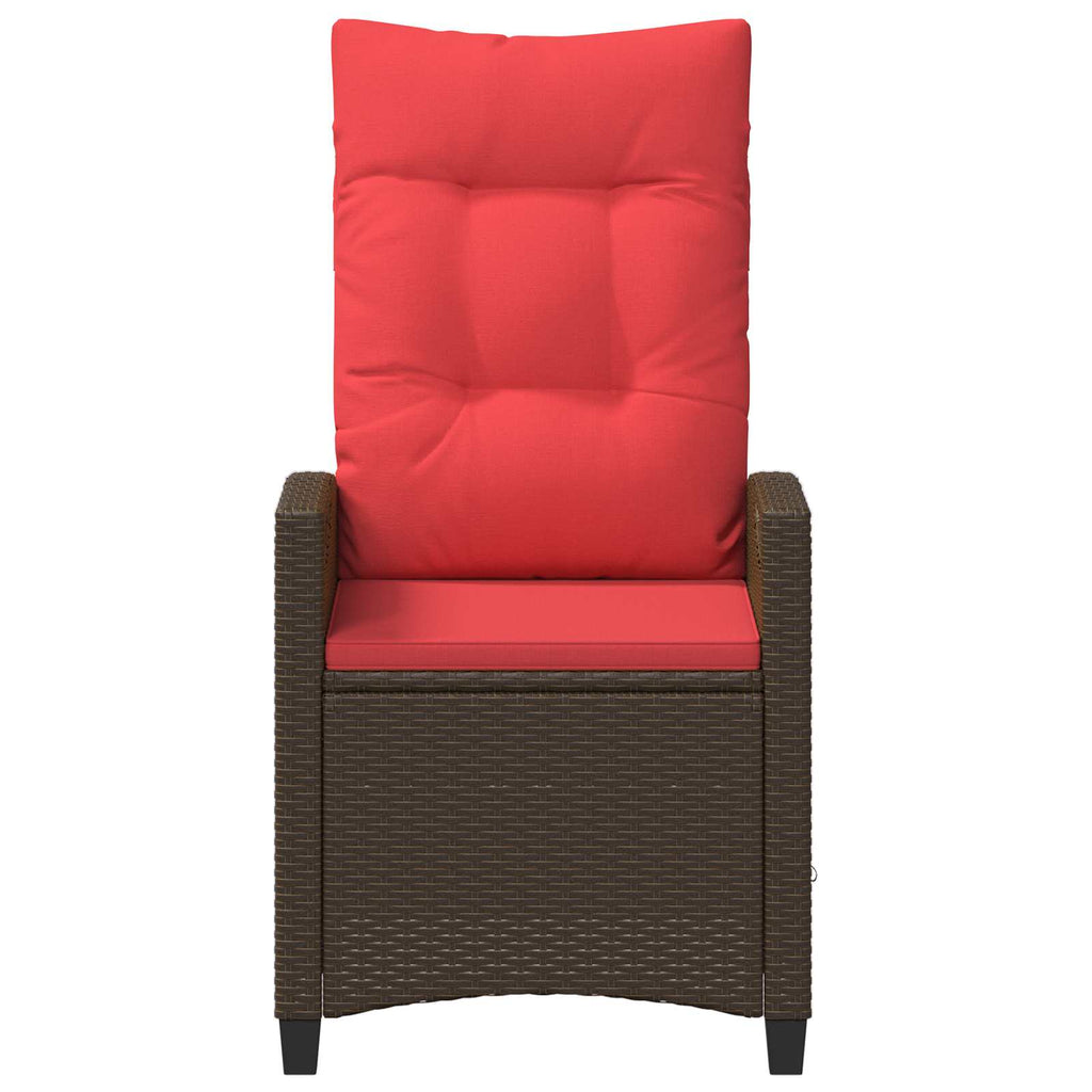 Verstellbarer Gartenstuhl 56 x 60 x 112 cm Stahl