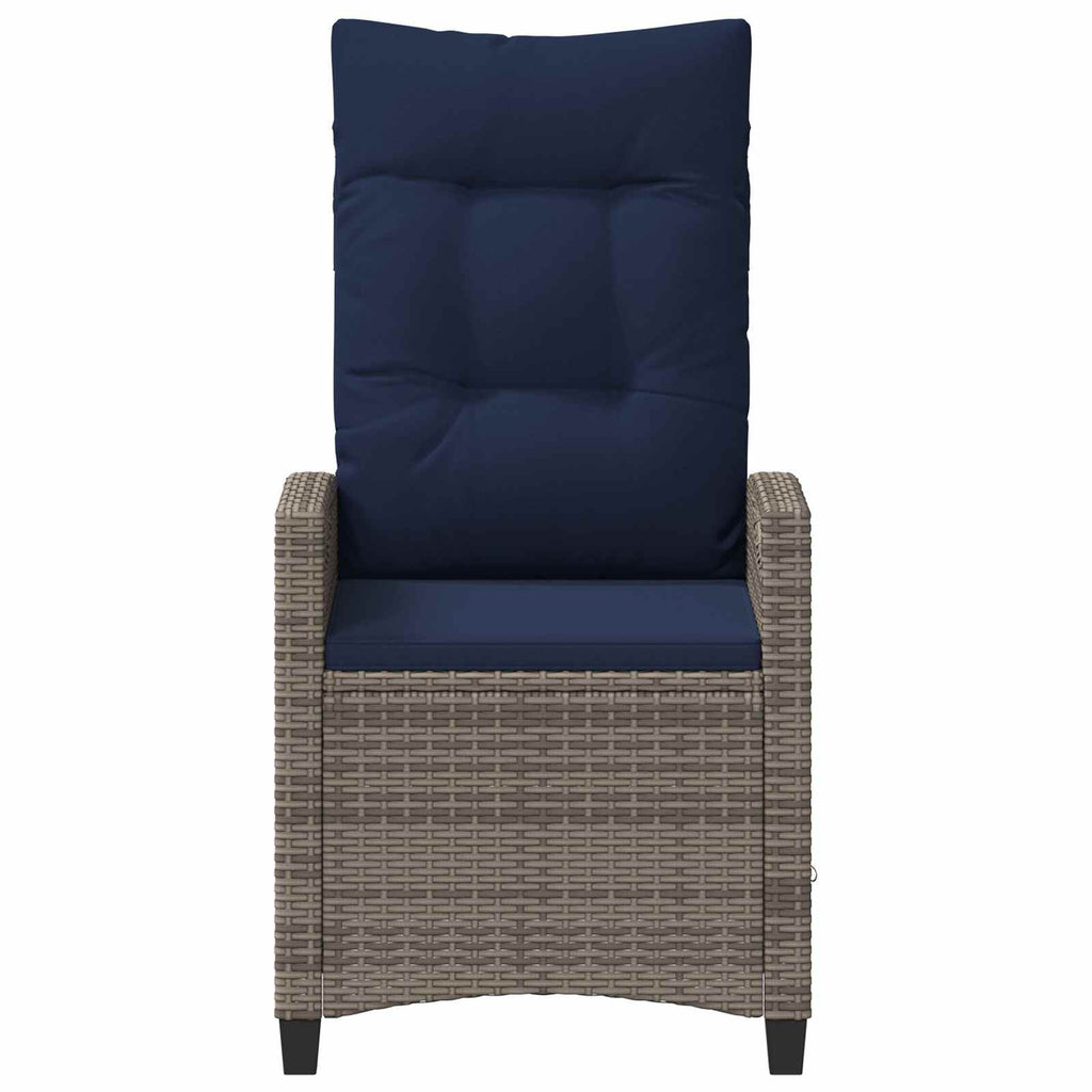 Verstellbarer Gartenstuhl 56 x 60 x 112 cm Stahl