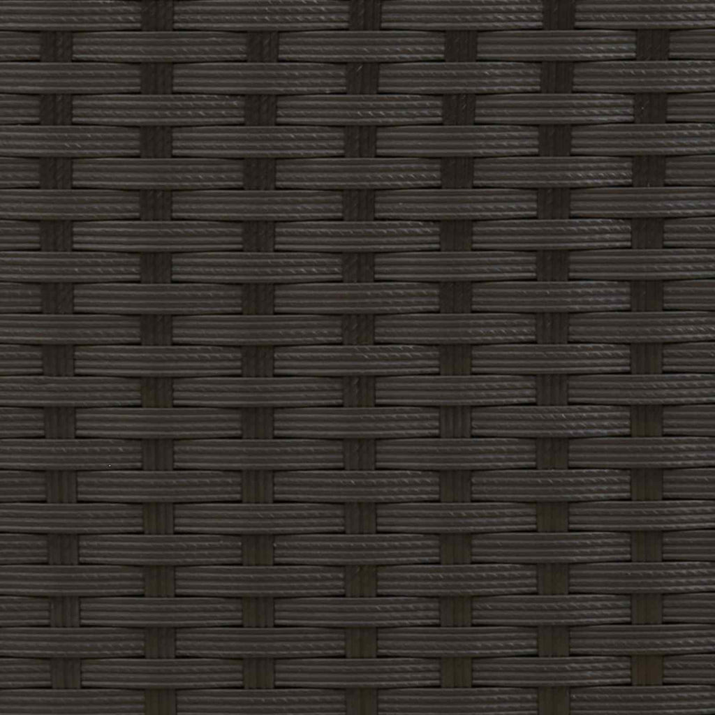 Bank Outdoor mit Kissen 4 pcs Schwarz und Türkis Poly-Rattan