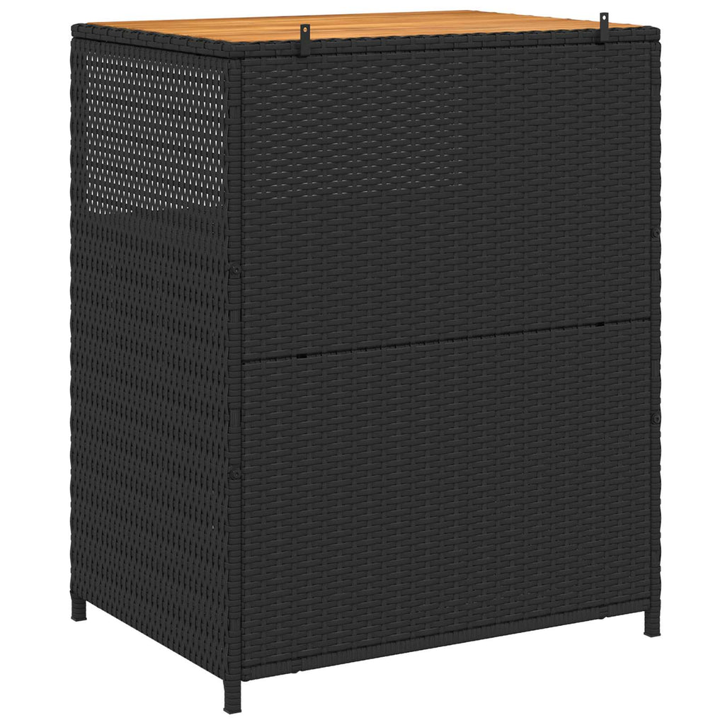 Schrank Schwarz 70 x 50 x 87 cm Polyester und Roly Ratten