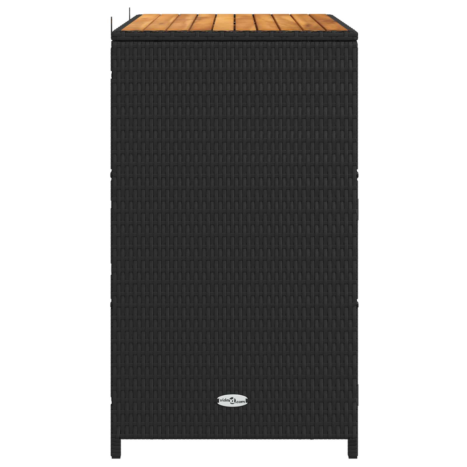 Schrank Schwarz 70 x 50 x 87 cm Polyester und Roly Ratten