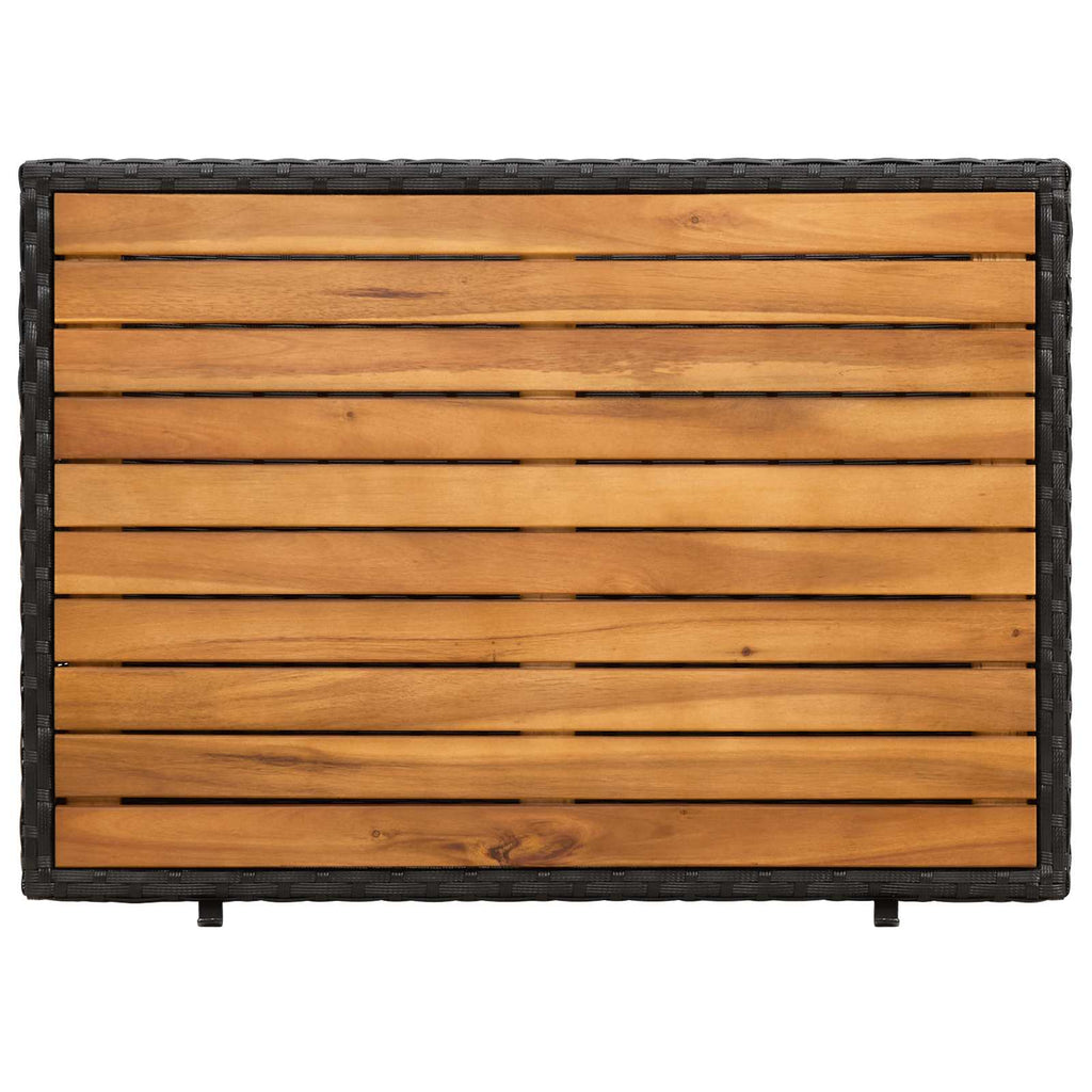 Schrank Schwarz 70 x 50 x 87 cm Polyester und Roly Ratten