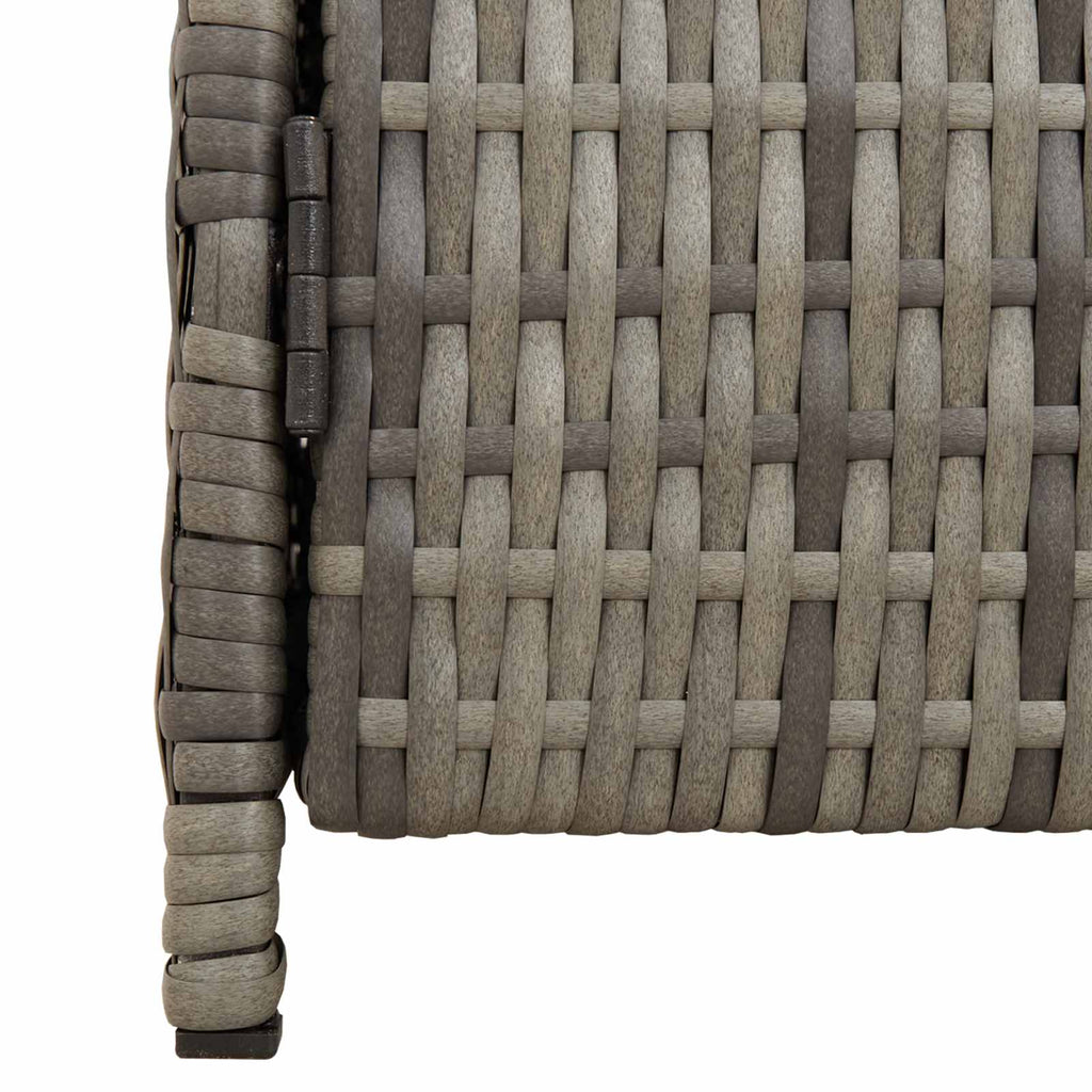 Schrank mit Tür Grau 70 x 50 x 87 cm Polyester und Roly Ratten