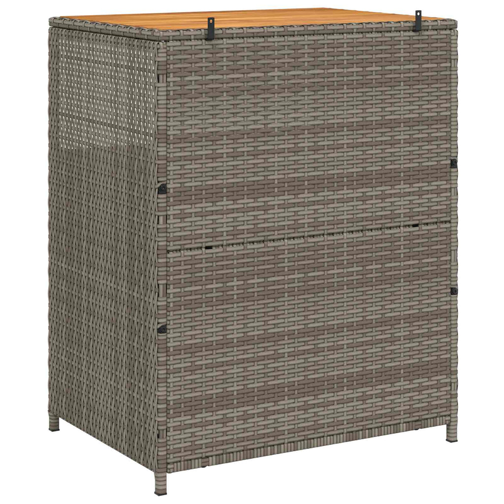 Schrank mit Tür Grau 70 x 50 x 87 cm Polyester und Roly Ratten