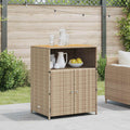 Schrank mit Tür Beige 70 x 50 x 87 cm Polyester und Roly Ratten