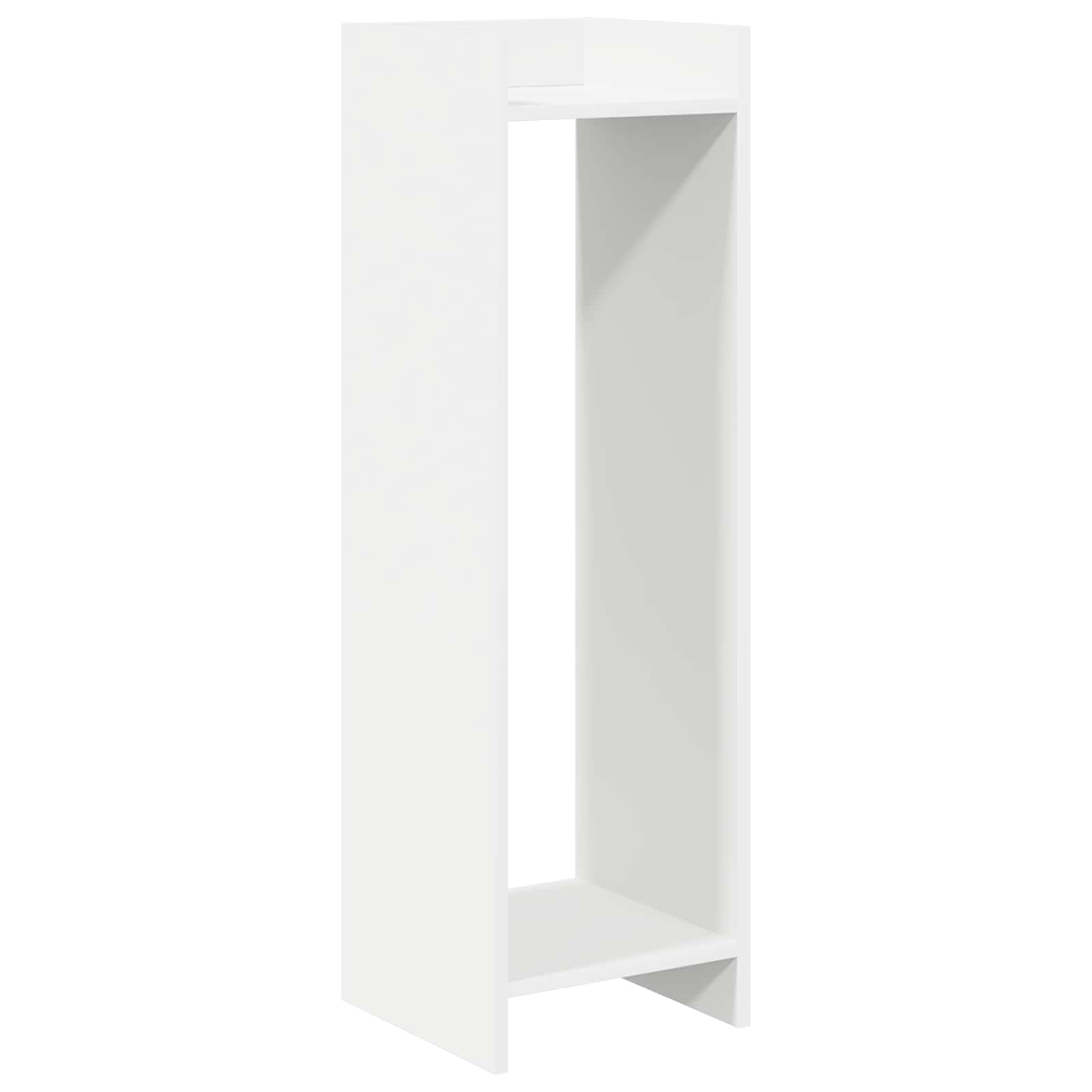 Pflanzenständer 2 pcs Weiß 30 x 30 x 100 cm Holzwerkstoff