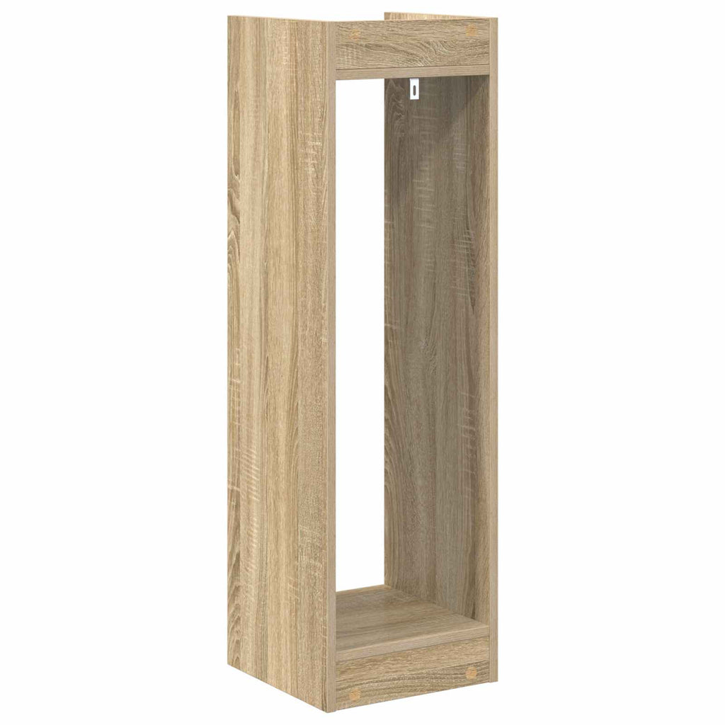 Pflanzenständer Sonoma-Eiche 30 x 30 x 100 cm Holzwerkstoff