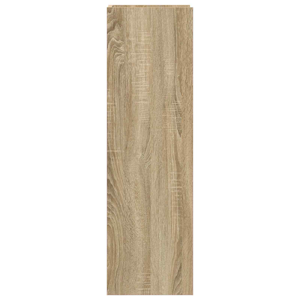 Pflanzenständer mit Regal 2 pcs Sonoma-Eiche 30 x 30 x 100 cm