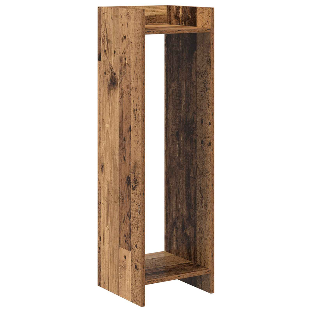 Pflanzenständer 2 pcs Altholz 30 x 30 x 100 cm Holzwerkstoff