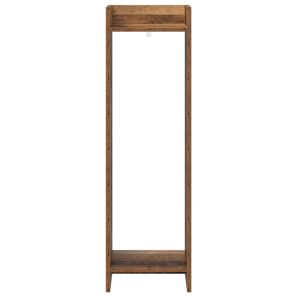 Pflanzenständer 2 pcs Altholz 30 x 30 x 100 cm Holzwerkstoff