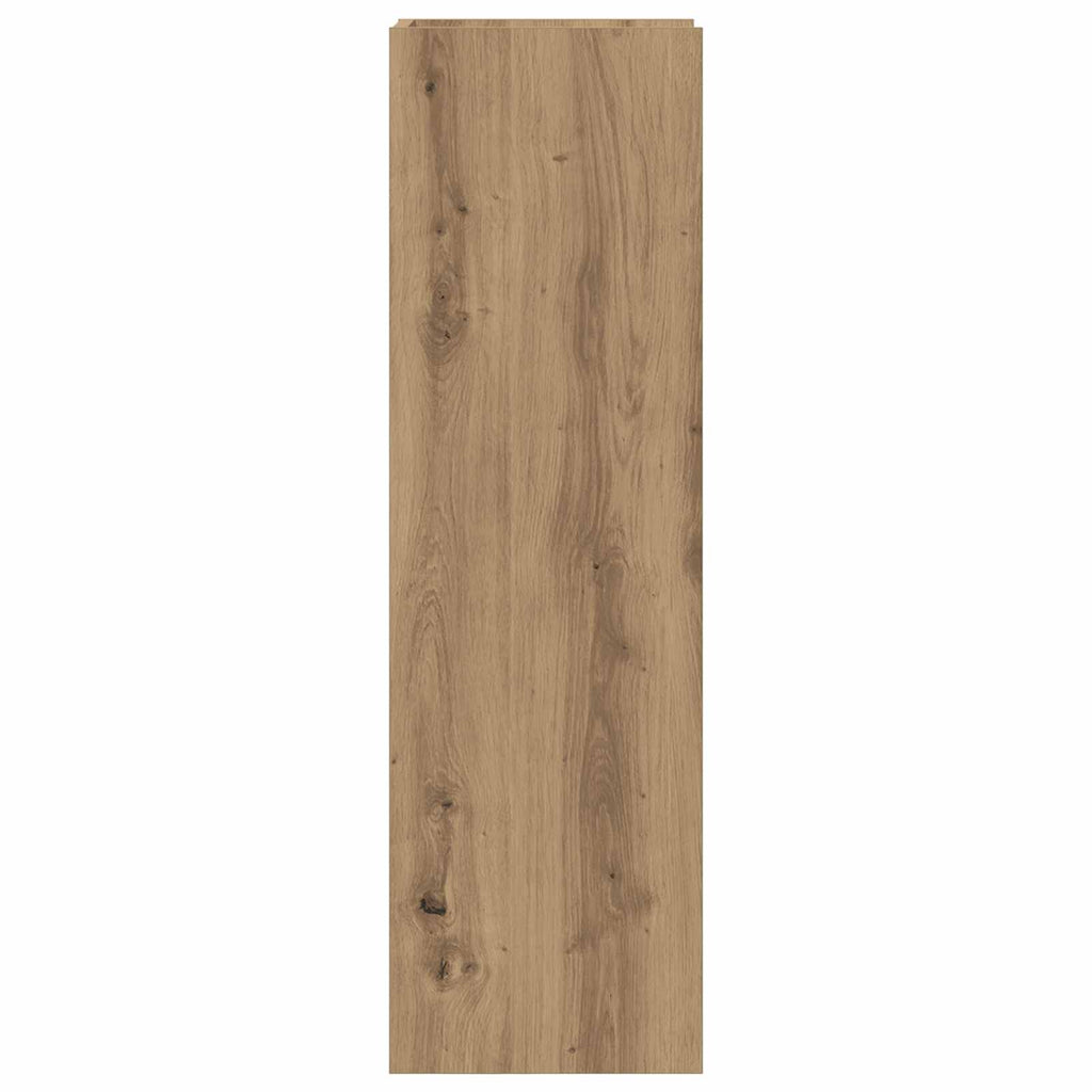 Pflanzenständer mit Regal 2 pcs Artisan-Eiche 30 x 30 x 100 cm