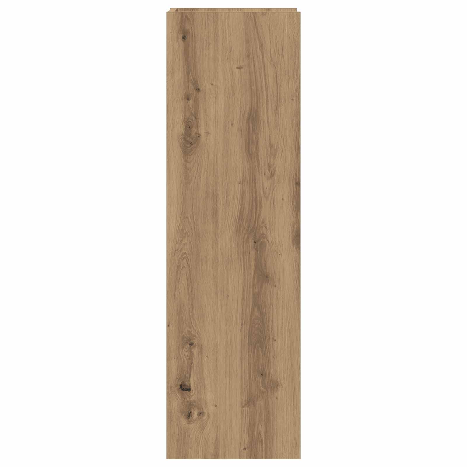 Pflanzenständer mit Regal 2 pcs Artisan-Eiche 30 x 30 x 100 cm