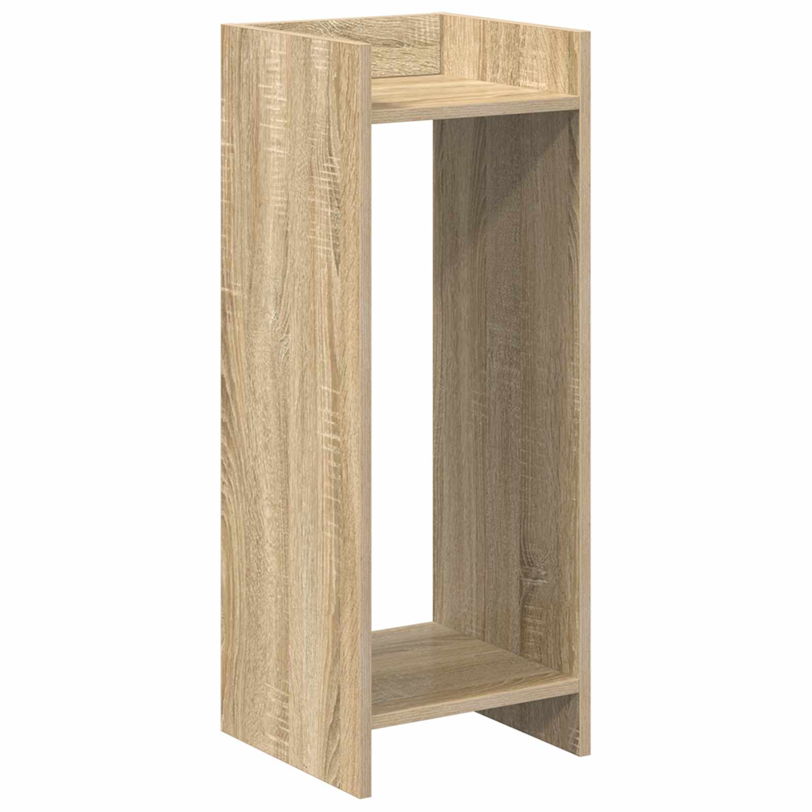 Pflanzenständer mit Regal 2 pcs Sonoma-Eiche 30 x 30 x 80 cm