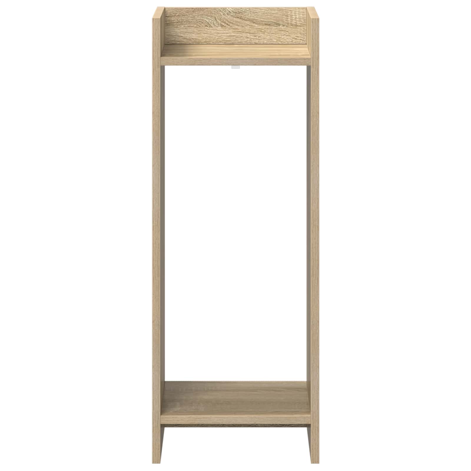 Pflanzenständer mit Regal 2 pcs Sonoma-Eiche 30 x 30 x 80 cm