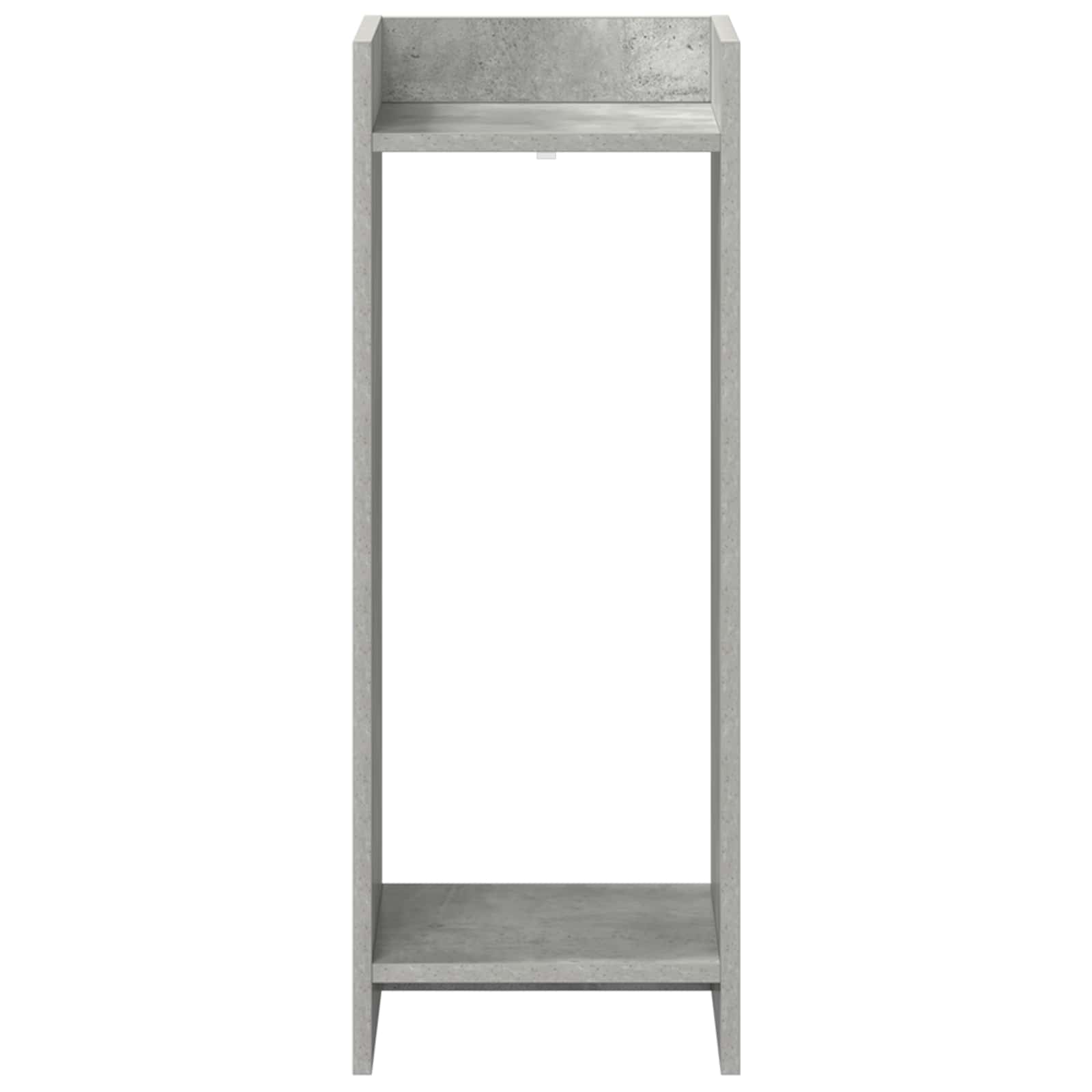 Pflanzenständer 2 pcs Betongrau 30 x 30 x 80 cm Holzwerkstoff