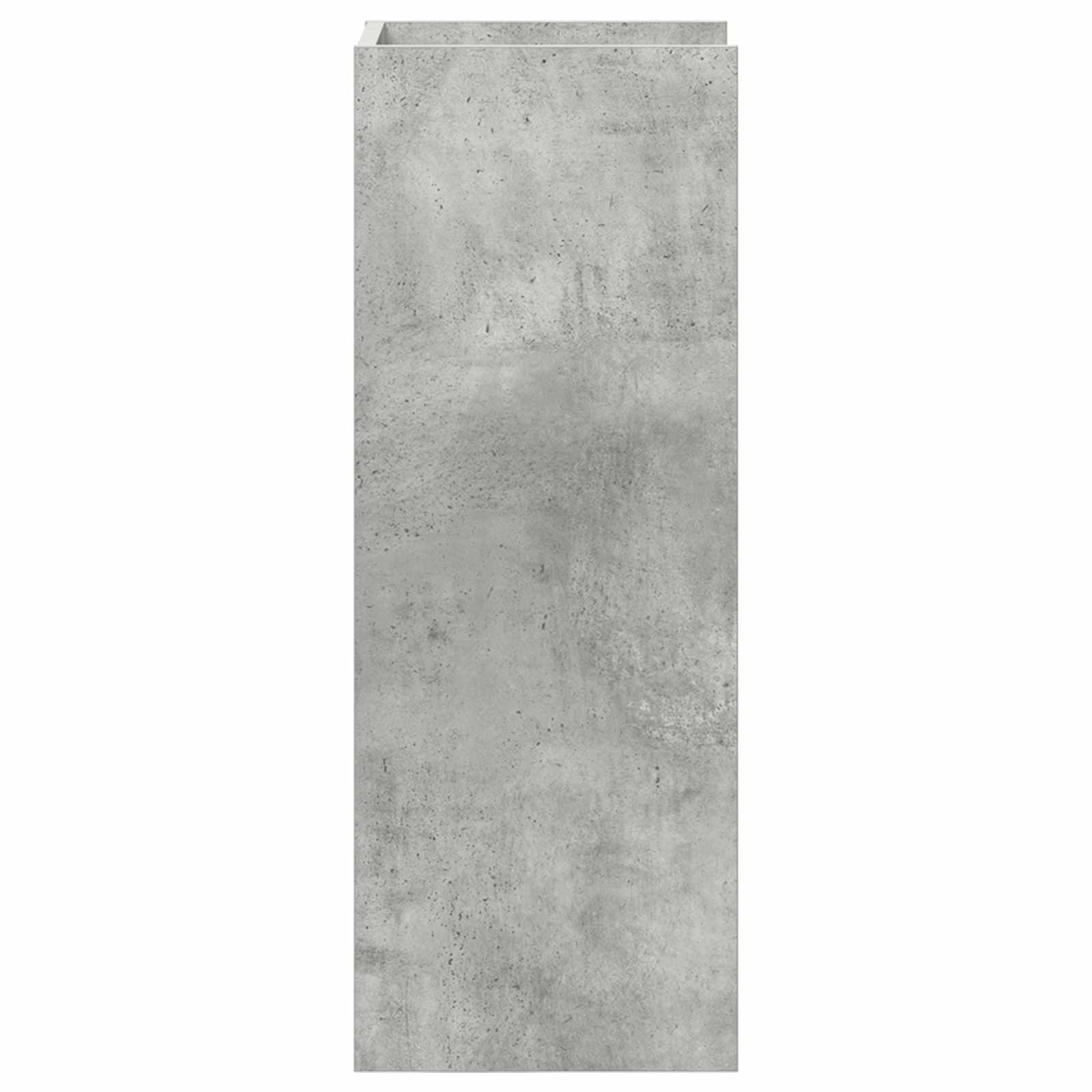 Pflanzenständer 2 pcs Betongrau 30 x 30 x 80 cm Holzwerkstoff