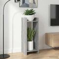 Pflanzenständer mit Regal 2 pcs Graues Sonoma 30 x 30 x 80 cm